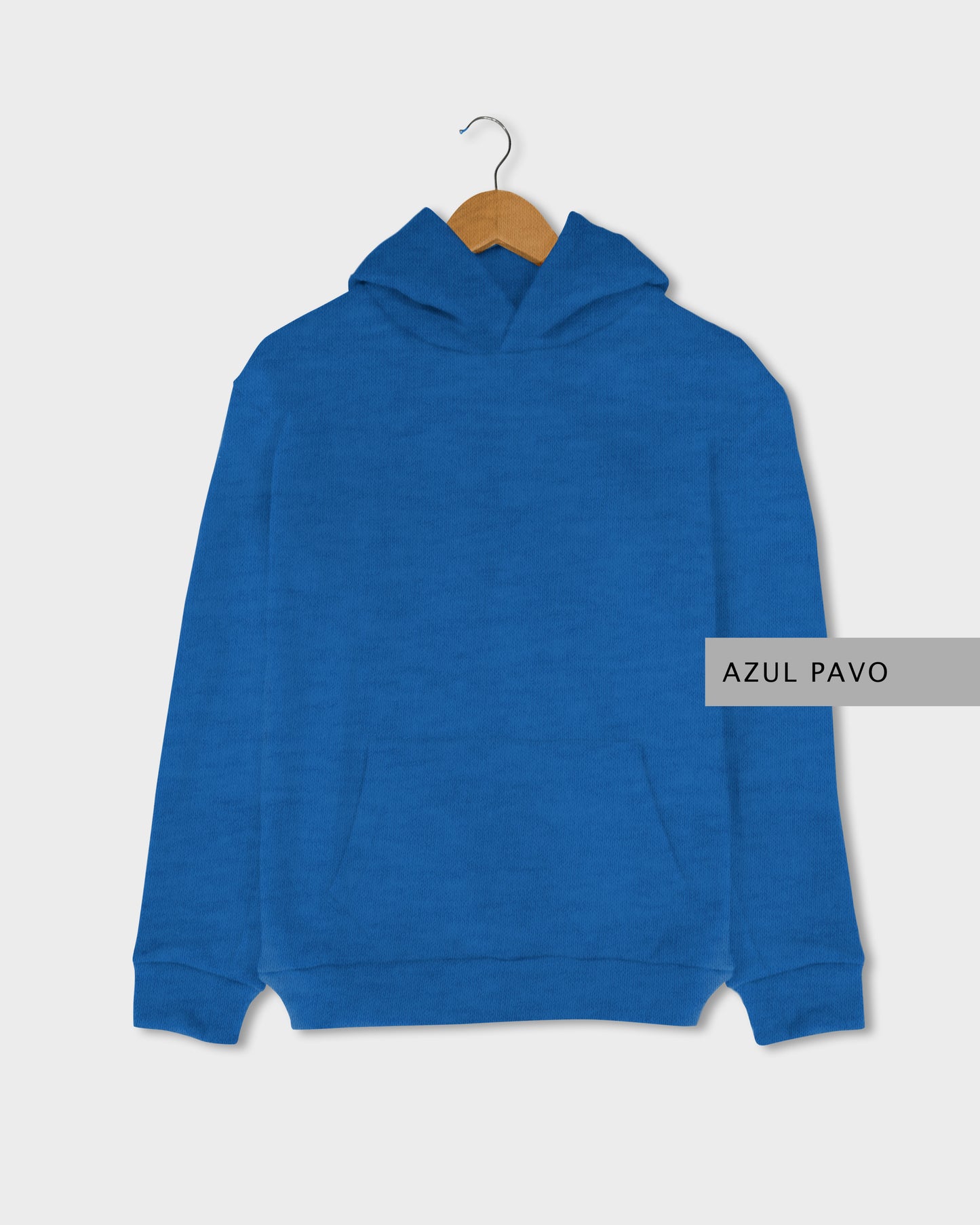 Sudadera Normal Azul Pavo