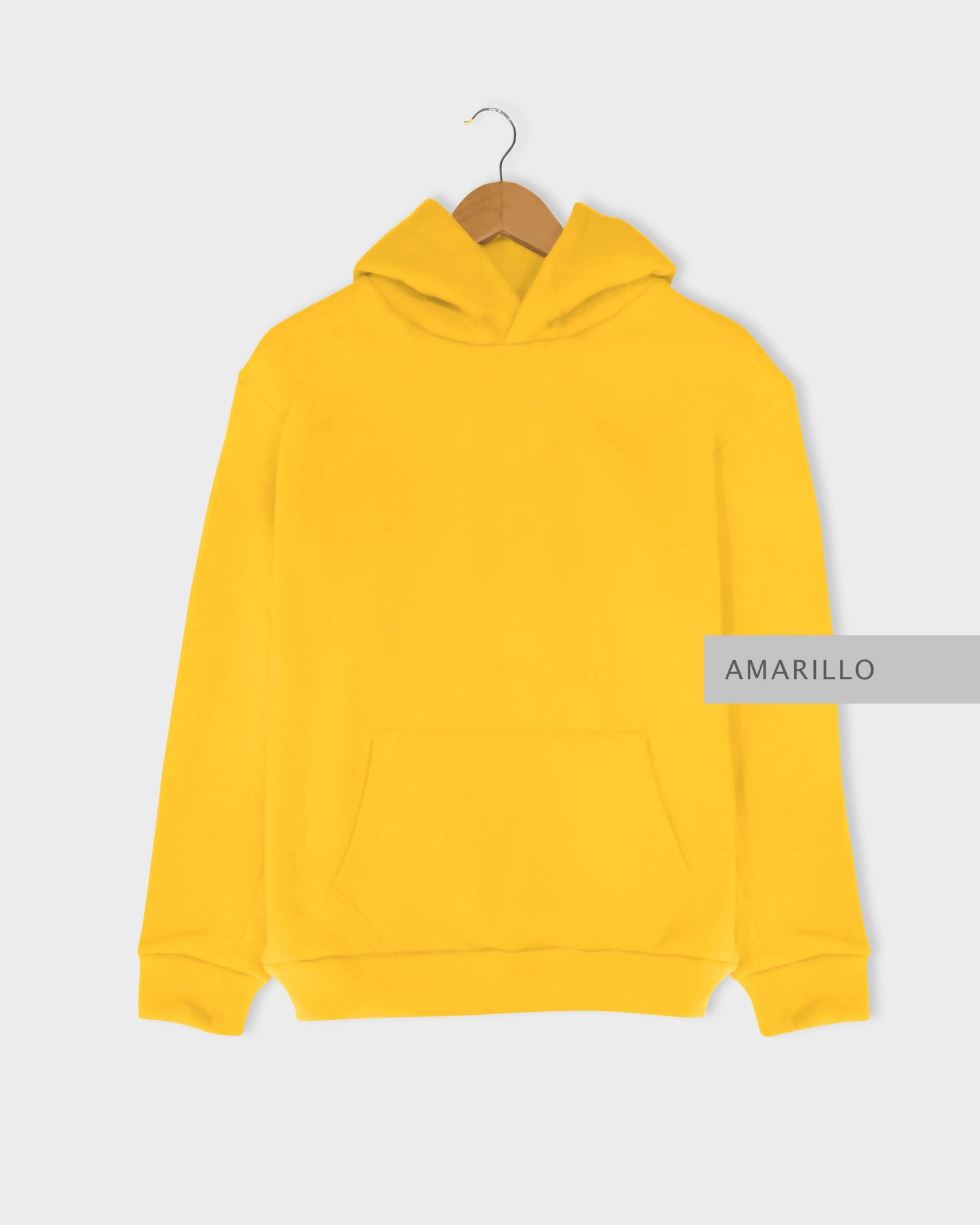 Sudadera Normal Amarillo