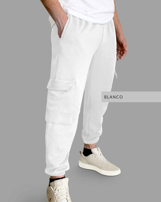 Pants Cargo Blanco