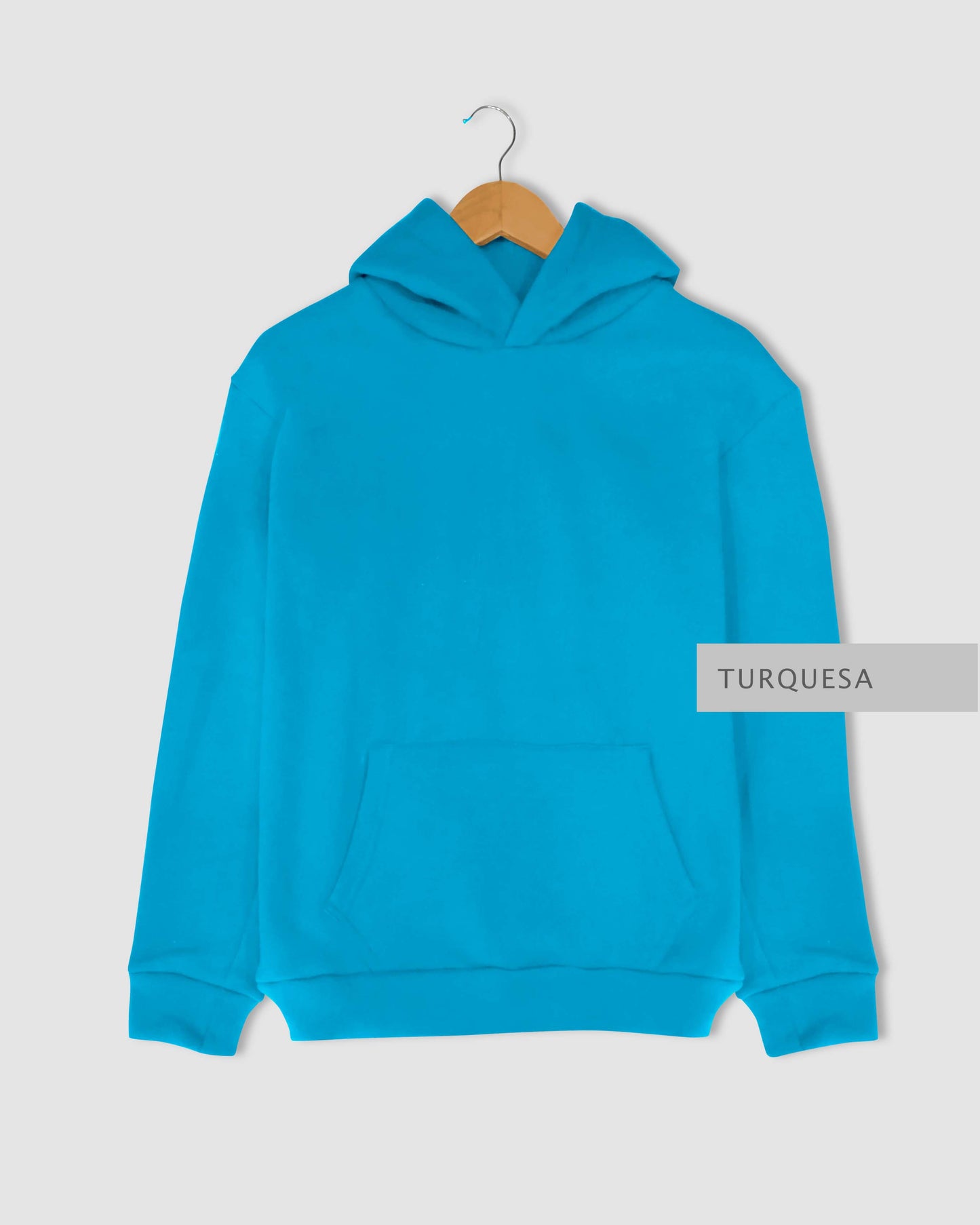 Sudadera Normal Turquesa