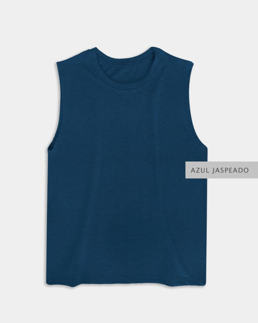 Camiseta Azul Jaspeado